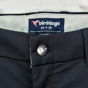 Birddogs Pants Mens 32‎ x 30 Navy Chino Stretch Performance Golf (Tag 30"L)